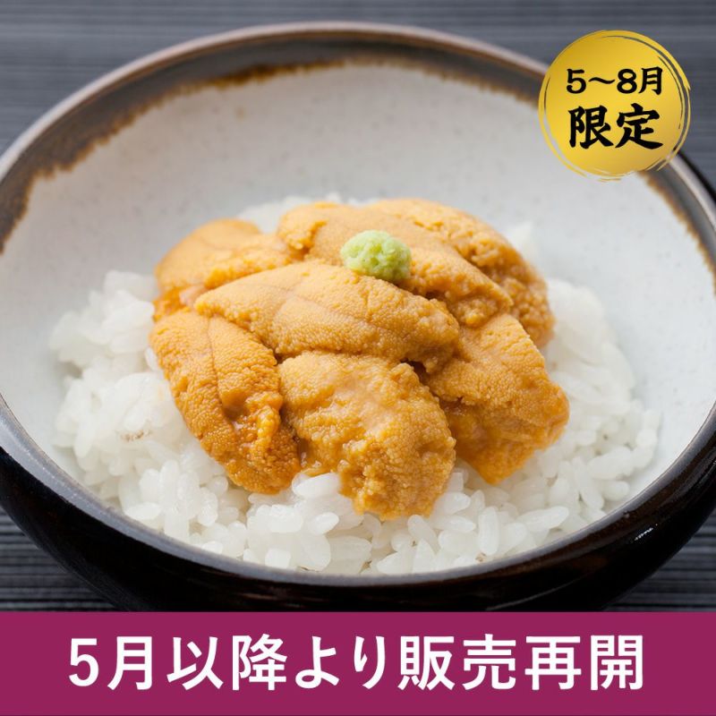 三陸産天然生うに｜魚介類の通販 販売【山内鮮魚店】