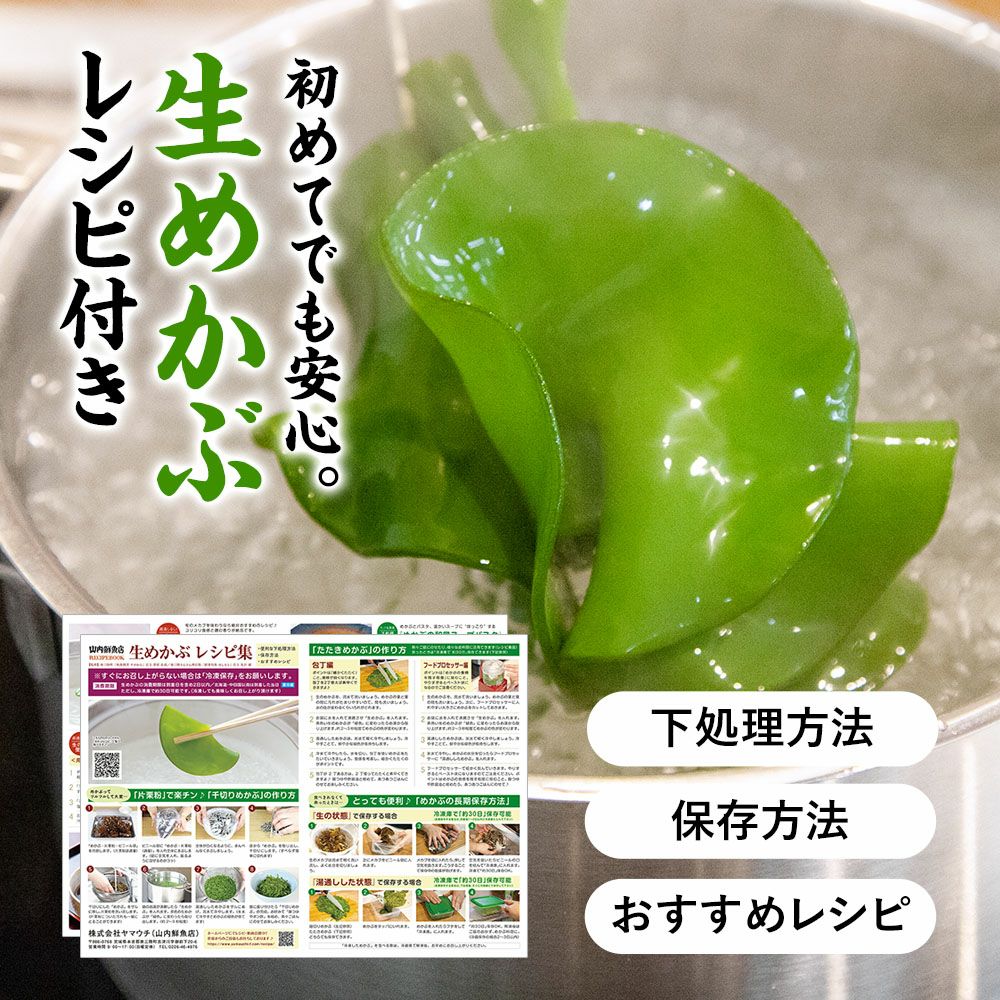 三陸産 生めかぶ