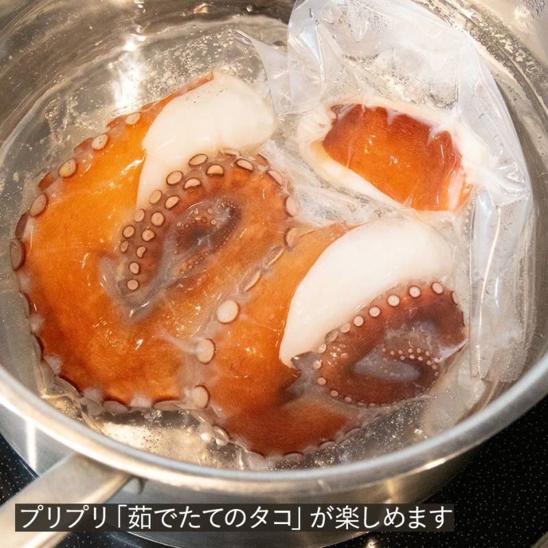 おうちで茹でる真ダコ まだこ 250g 茹で方レシピ付 冷凍発送 魚介類の通販 販売 山内鮮魚店