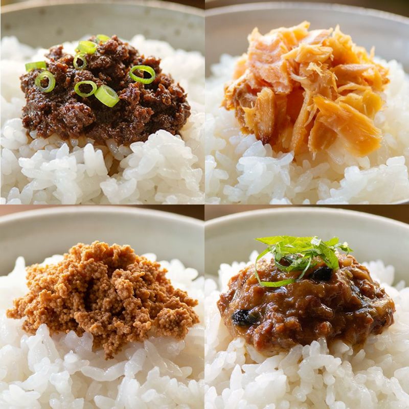 ご飯のお供 4本セット