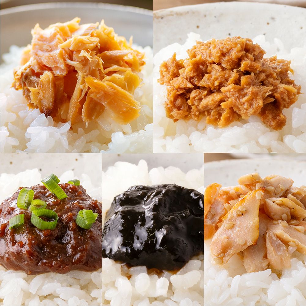 ご飯のお供 5本セット