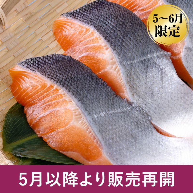 南三陸サーモン(銀鮭)切り身 《クール冷蔵発送》｜魚介類の通販 販売【山内鮮魚店】